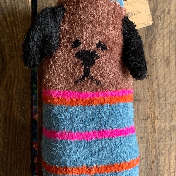 ⭐️HOST PICK⭐️ Plush Over-the-knee Furry Puppy Socks-NWT - Picture 5 of 15